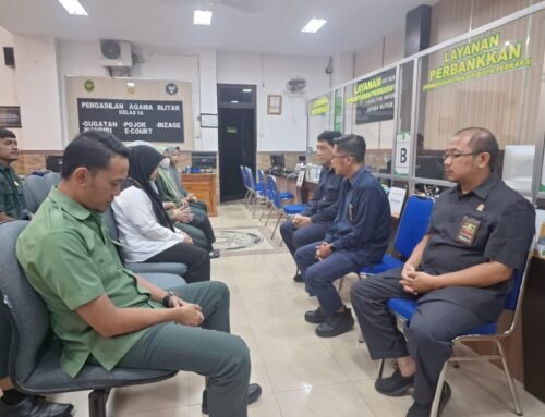 Panitera Muda Pengadilan Agama Blitar Gelar Briefing PTSP Bahas Penguatan Layanan