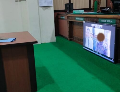 PA Blitar Fasilitasi Sidang Telekonferensi untuk PA Teluk Kuantan