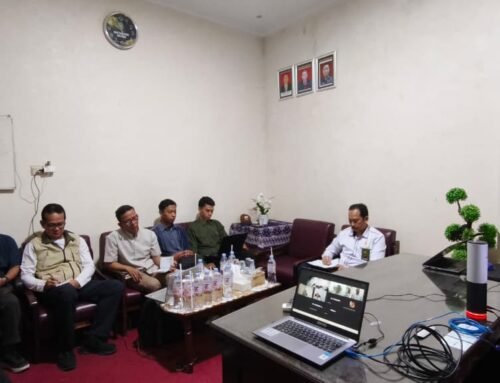 Evaluasi Proyek Pembangunan, Sekretaris dan Tim PA Blitar Gelar Rapat Koordinasi