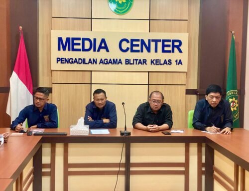 Panitera Pengadilan Agama Blitar Pimpin Rapat Retensi Berkas Perkara