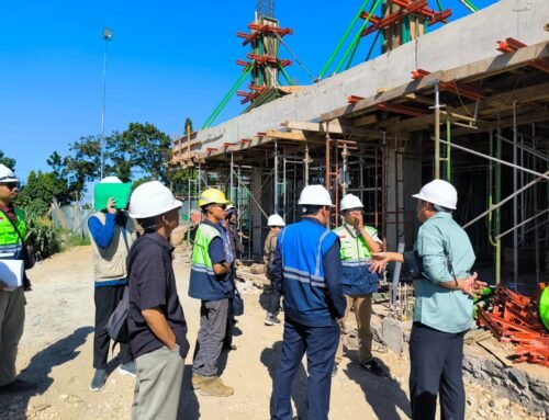 Sekretaris PA Blitar Tinjau Langsung Pembangunan Gedung Baru, Pastikan Proyek Sesuai Target