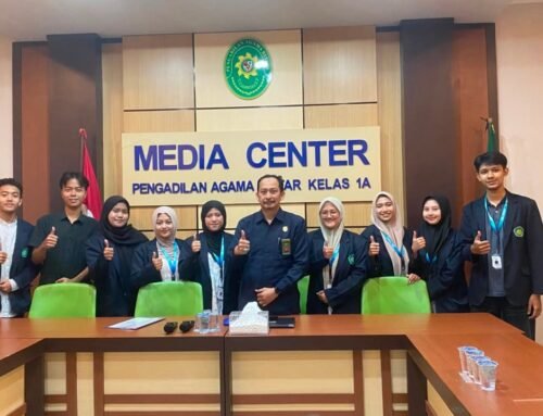 Sekretaris PA Blitar Bekali Mahasiswa PKL UIN Malang dengan Materi Kesekretariatan Peradilan