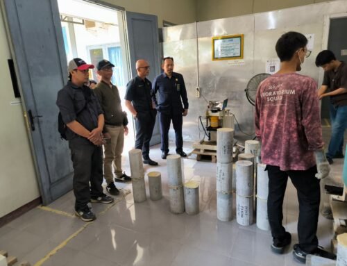 Pengadilan Agama Blitar Lakukan Uji Tekan Beton untuk Pembangunan Gedung Baru