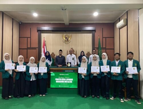 PKL Mahasiswa UNU Blitar di PA Blitar Resmi Ditutup