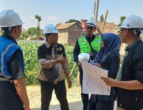 Sekretaris Pengadilan Agama Blitar Tinjau Progres Pembangunan Gedung di Jalan Kenari